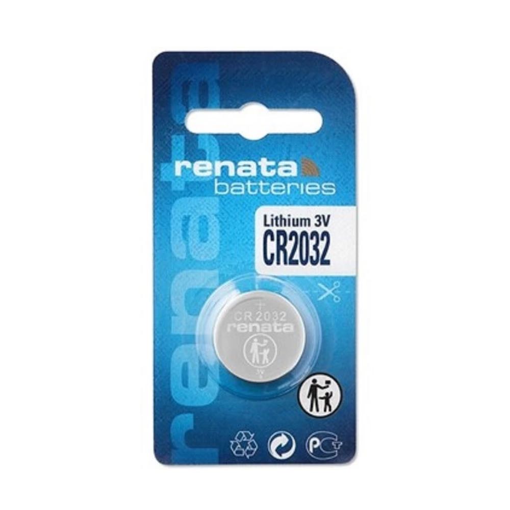 Renata CR2032 3V Lithium Coin Cell Battery – Swiss Made – Pack of 1