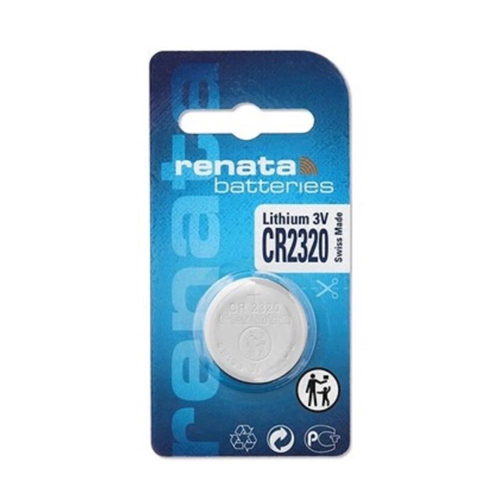 Renata CR2320 3V Lithium Coin Cell Battery – Swiss Made – Pack of 1