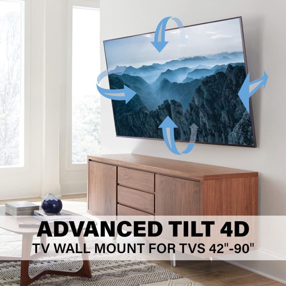 Advanced Tild 4D for Large 42" to 90" Flat Screen TV