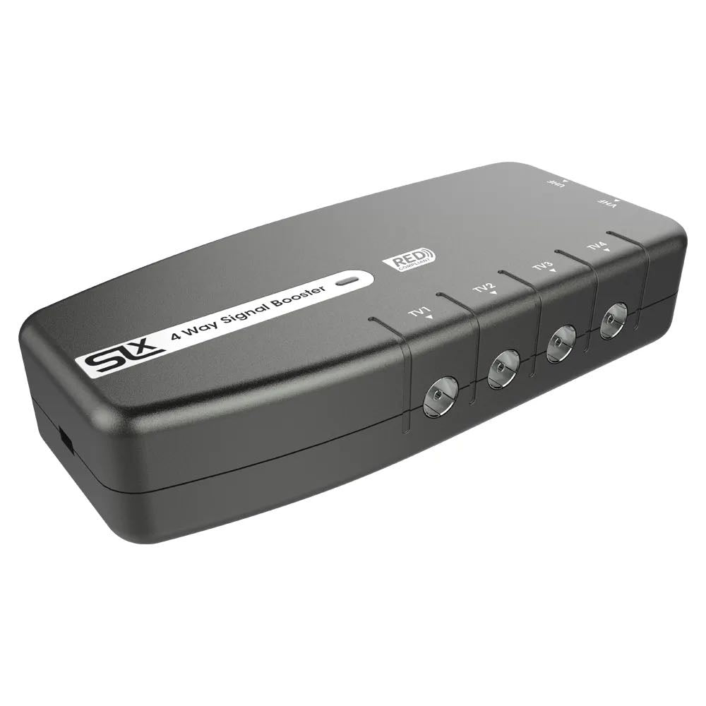 Aerial Amplifier Signal Booster by SLx 4 Way