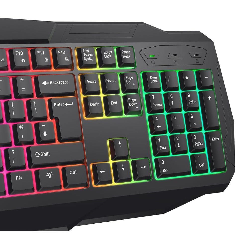 Scorpion CiT 4-in-1 PC Gaming Bundle – Keyboard, Mouse, Headset & Mousemat (Black)