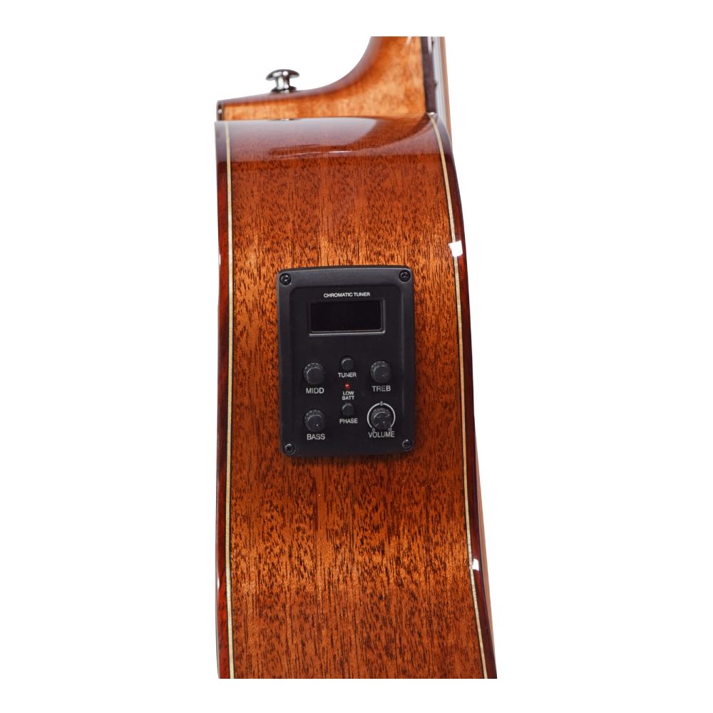 Sevinia Signature Series Orchestra Model Electro-Acoustic Guitar – All-Solid Wood + Bag & Strap