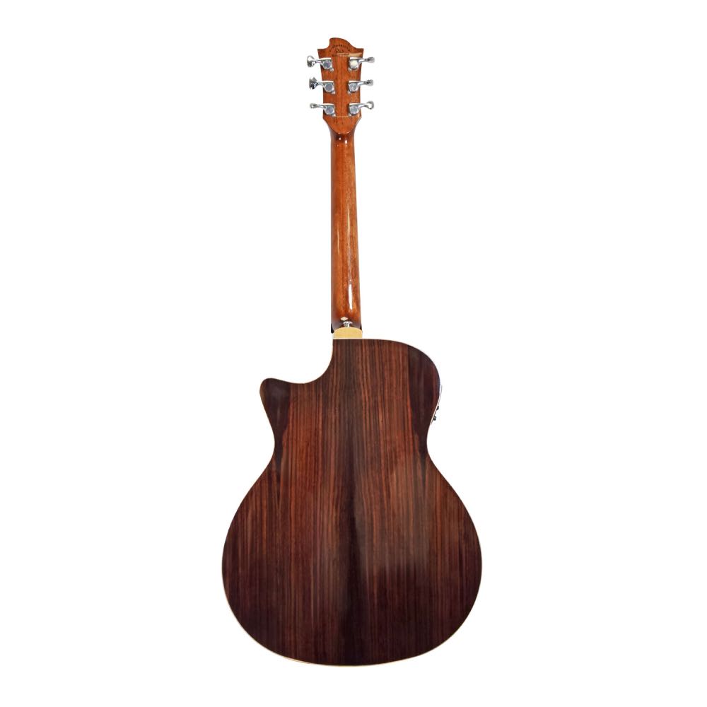 Sevinia Solid Top Grand Auditorium – Cedar & Rosewood Electro-Acoustic Guitar