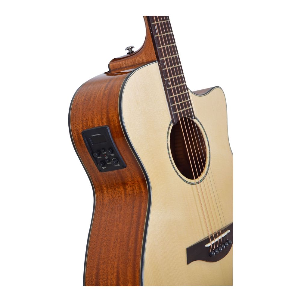 Sevinia Solid Top Grand Auditorium – Spruce & Mahogany Electro-Acoustic Guitar