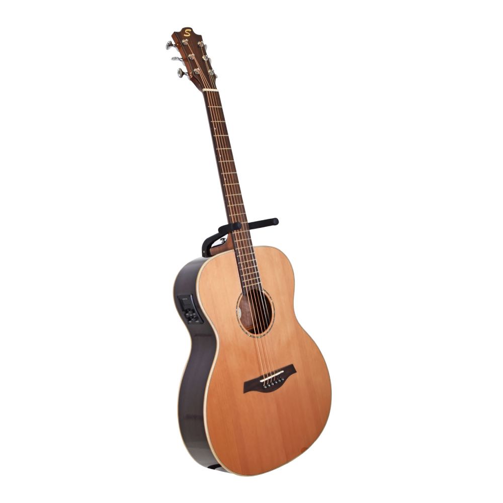 Sevinia Solid Top Orchestra Model – Cedar & Rosewood Electro-Acoustic Guitar