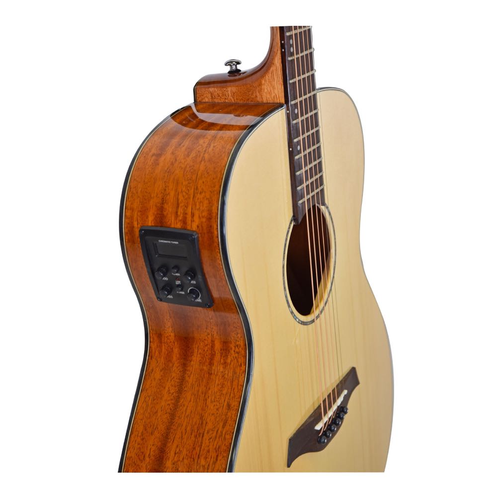 Sevinia Solid Top Orchestra Model – Spruce & Mahogany Electro-Acoustic Guitar