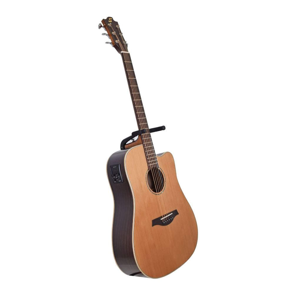 Sevinia Solid Top Western – Cedar & Rosewood Electro-Acoustic Guitar