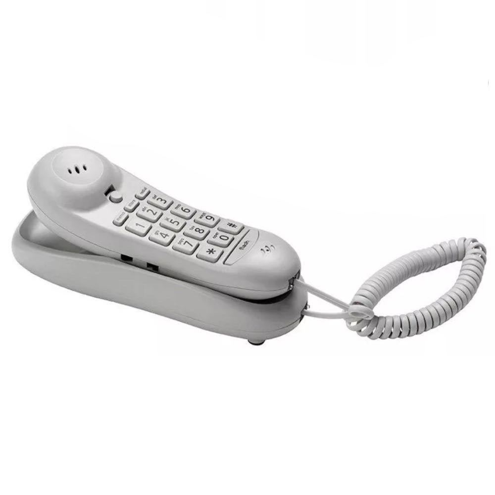 Slimline 2-Piece Corded Telephone Set in White