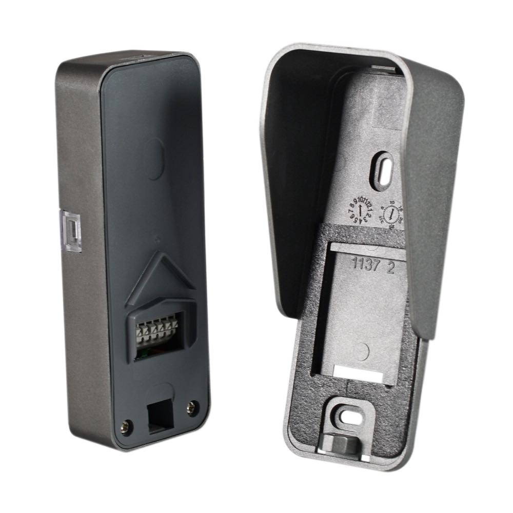 Smart 2-Wire Video Doorbell System with 7” FHD Touchscreen & Lock Support