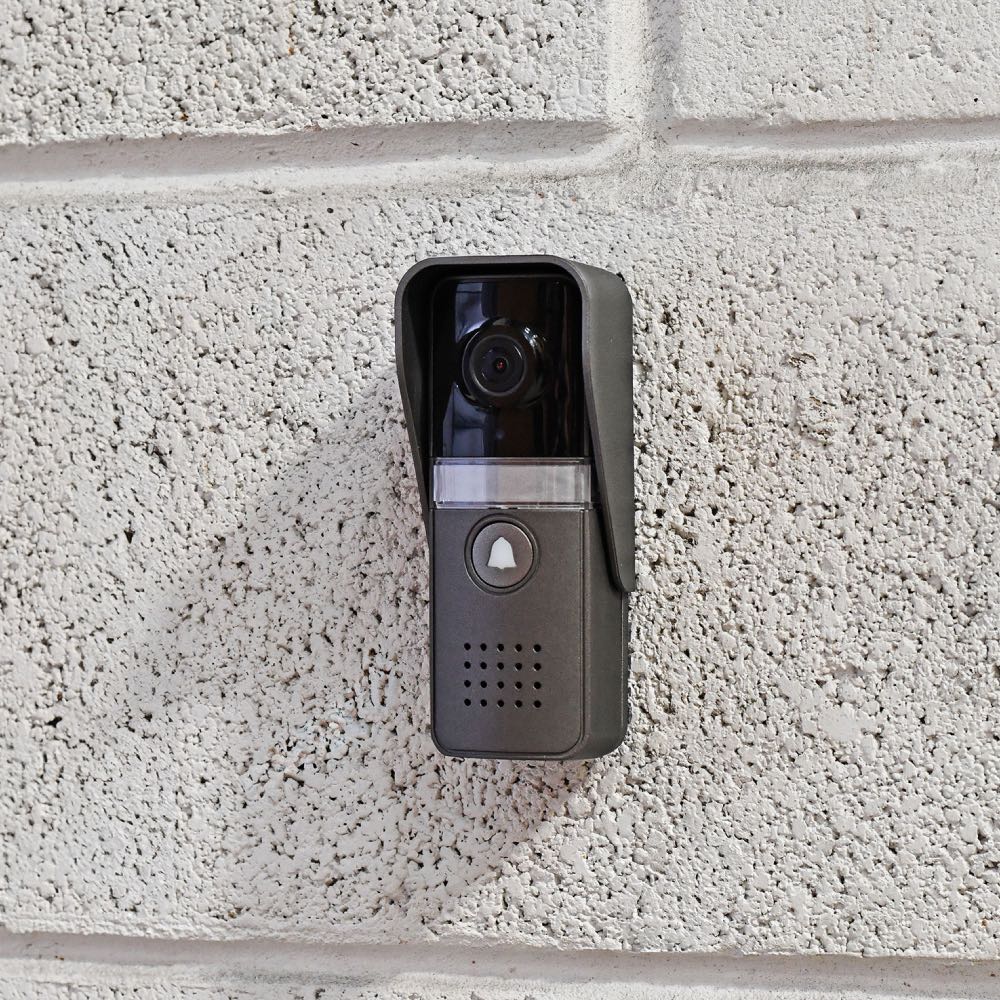 Smart 2-Wire Video Doorbell System with 7” FHD Touchscreen & Lock Support