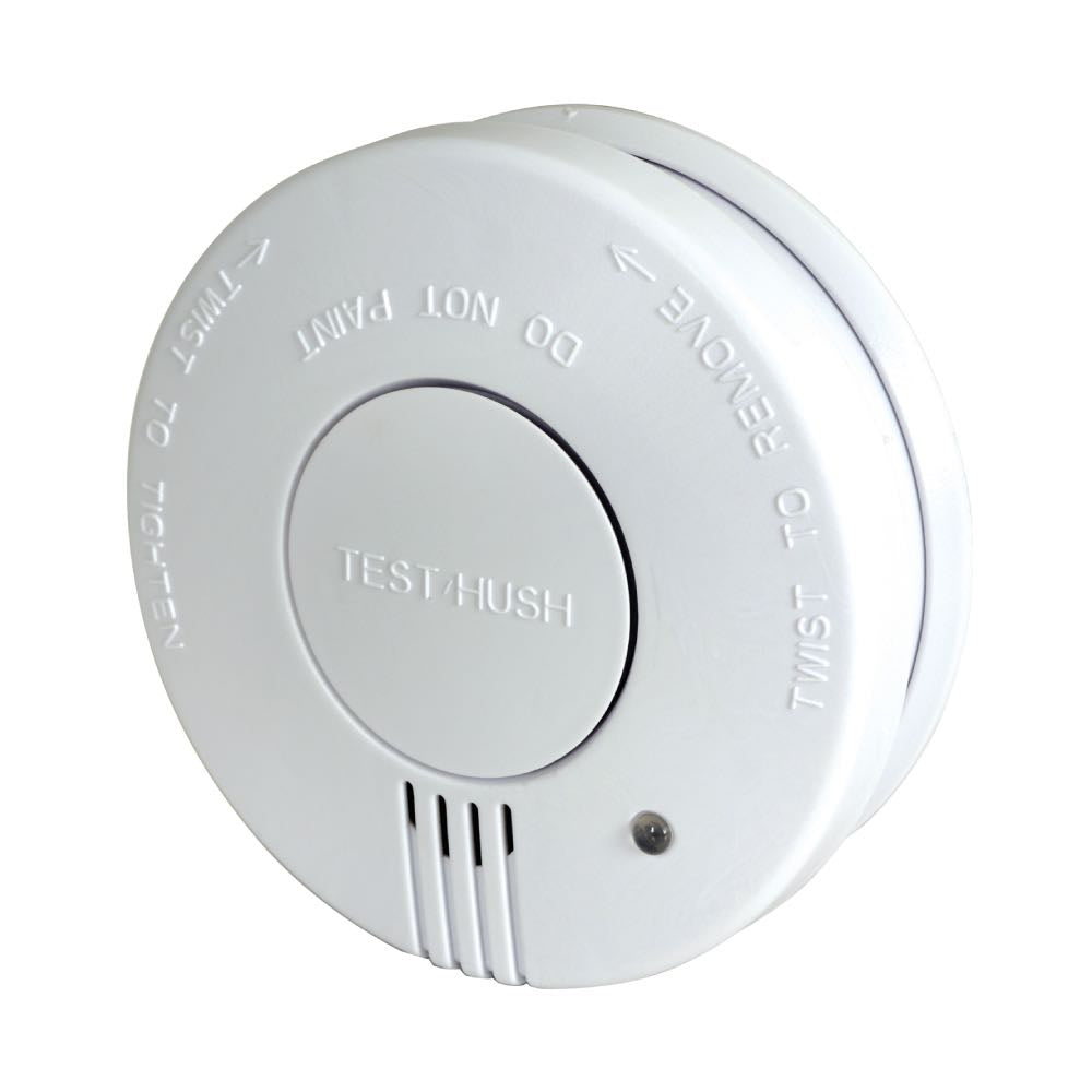 Smoke Alarm with Photoelectric Sensor & Hush Function