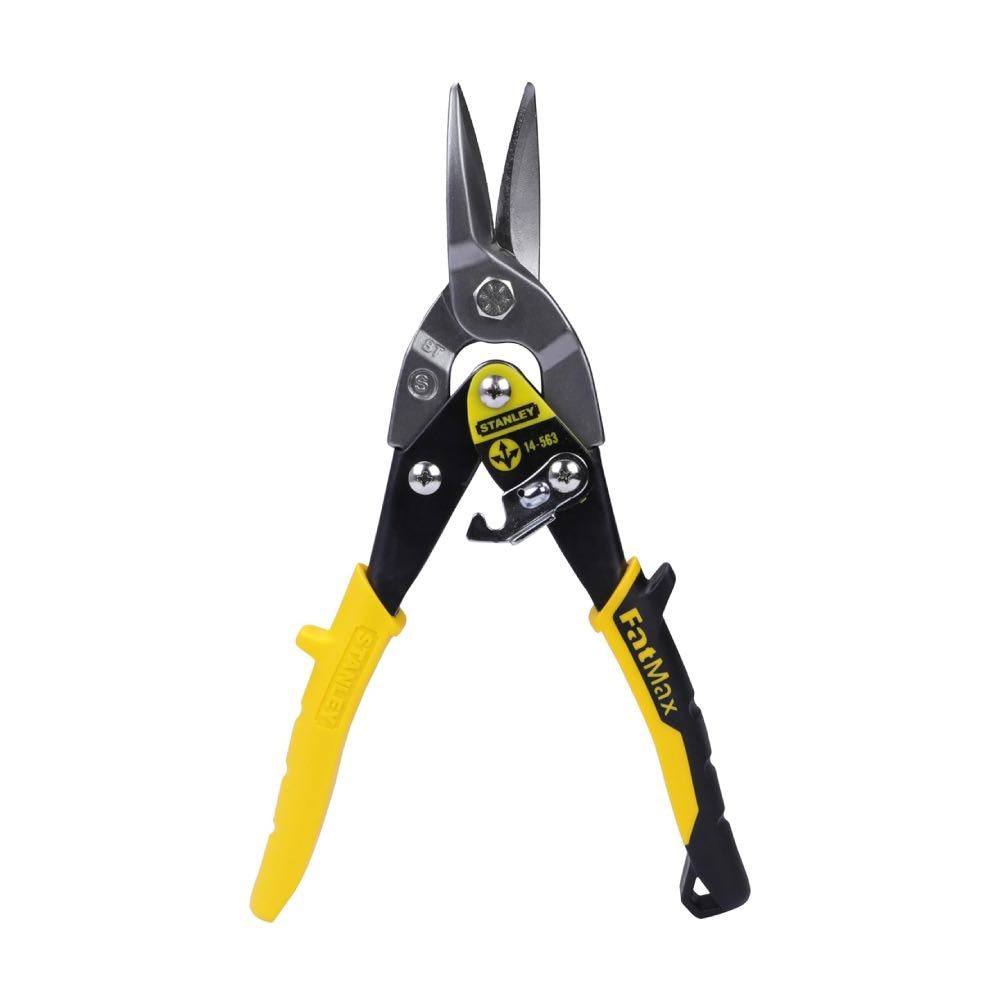 Stanley FatMax 250mm Straight-Cut Aviation Tin Snips for Metal & Sheet Materials