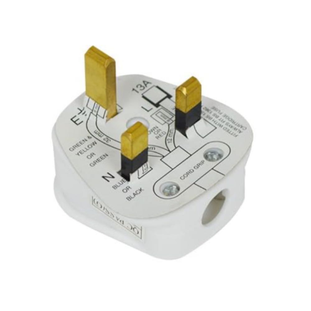 Status 13A 3-Pin UK Mains Plug price