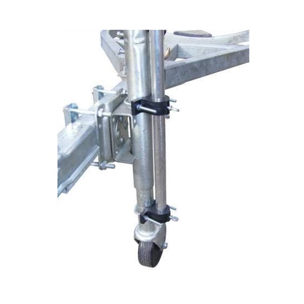 Telescopic Caravan Camping Jockey Wheel Digital TV Aerial Mounting Mast Pole Features 1