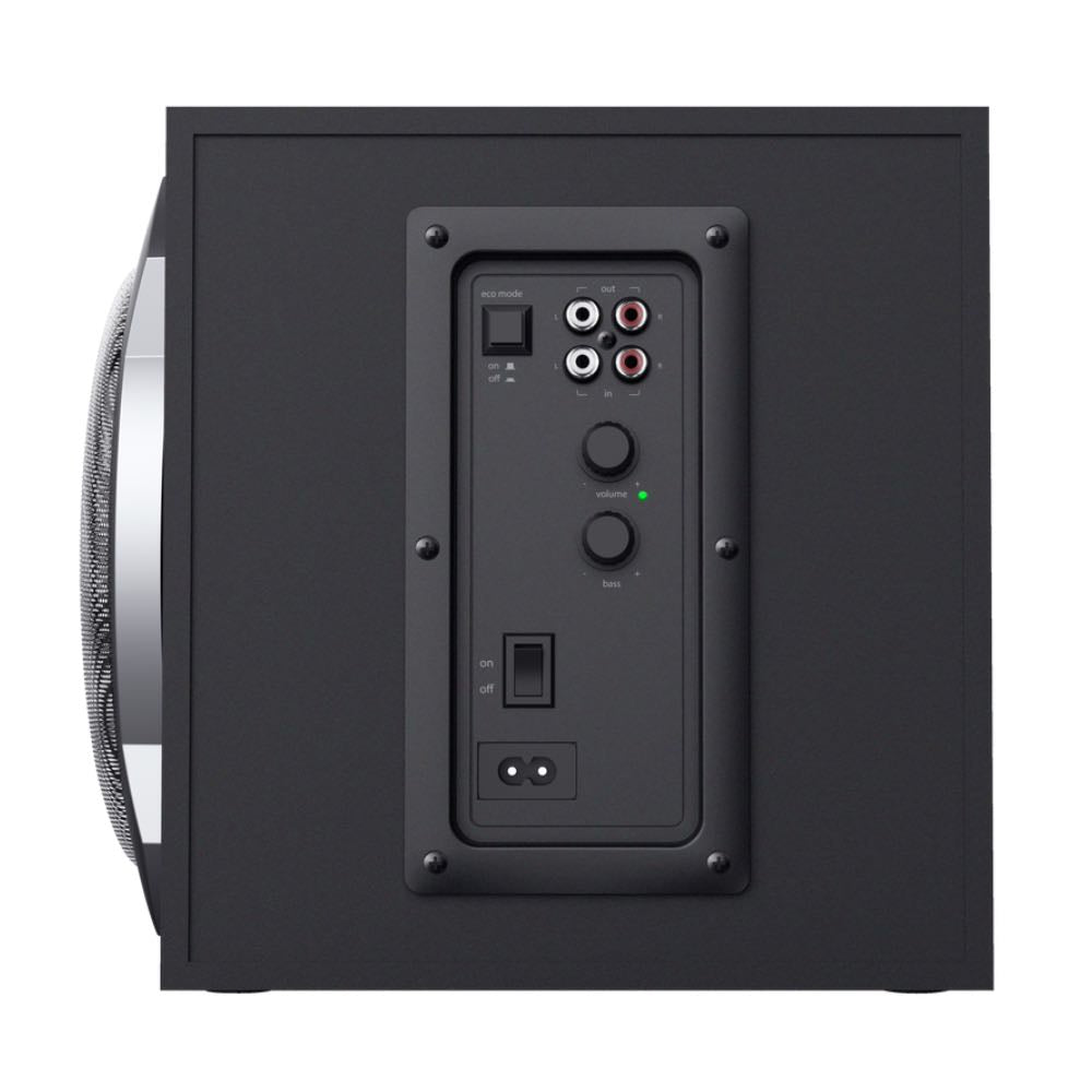 Trust Tytan 120W 2.1 Desktop Speaker System with Subwoofer – Black