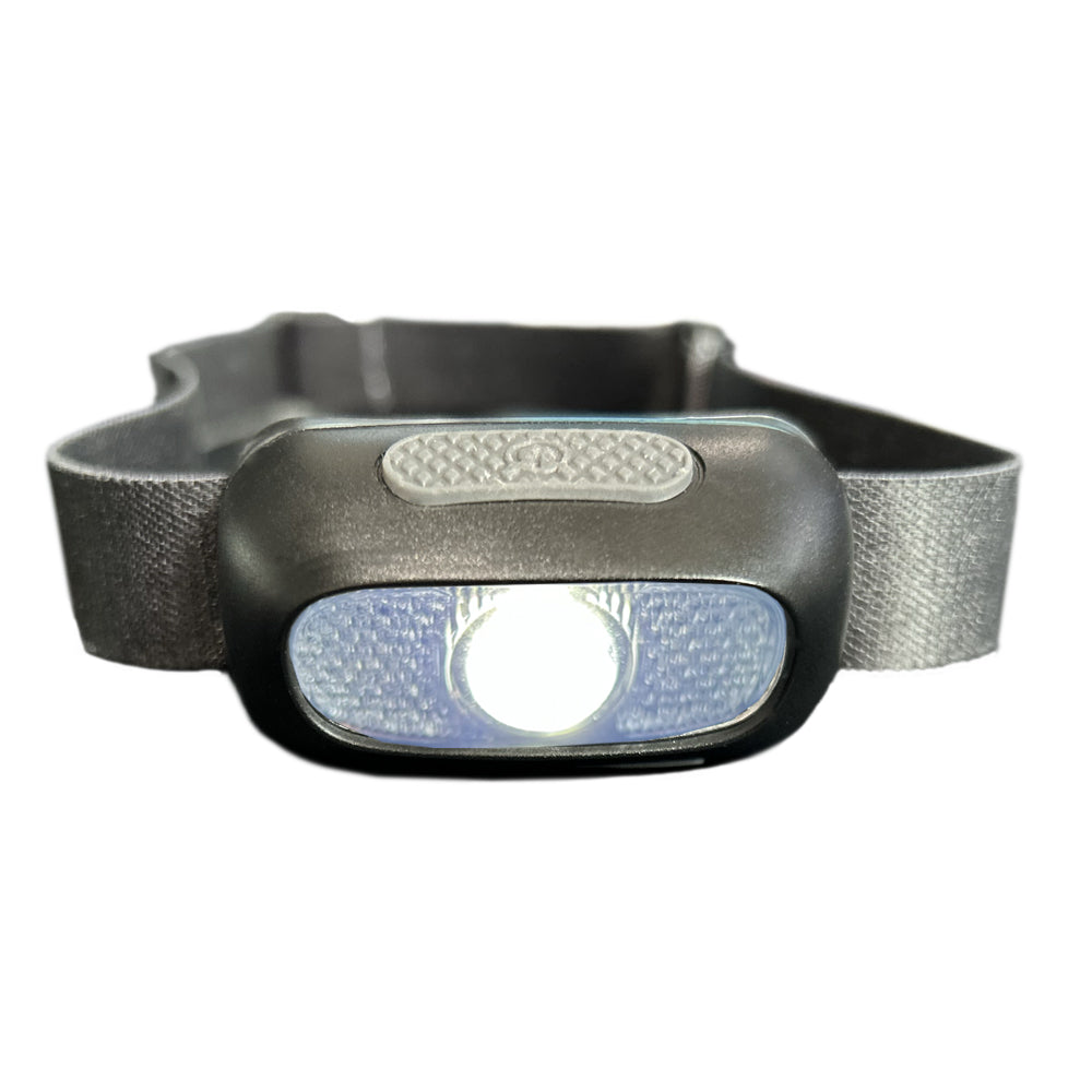 USB Rechargeable Head Torch with White Light