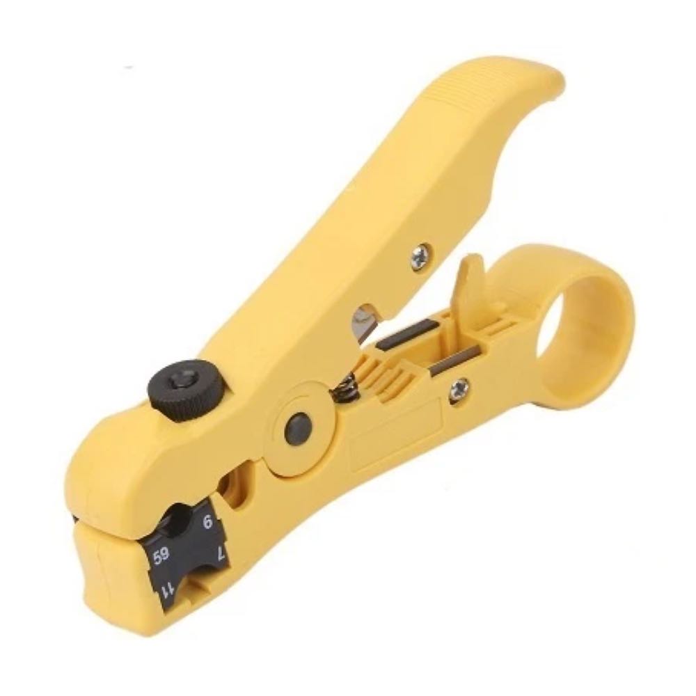 Universal Cable Stripping Tool for Coaxial, Network & Multi-Core Cables