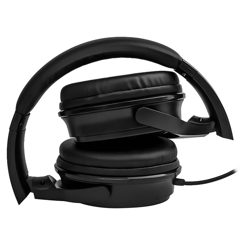 Wired DJ Headphones with Rotating Earcups – 3.5mm Jack & 6.3mm Adapter