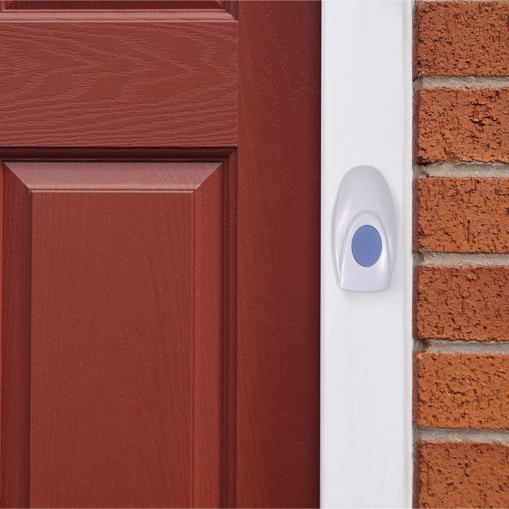 Wireless Battery Doorbell Kit – 100m Range with LED & Dual Receiver Option