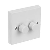 1-Gang LED Wall Light Dimmer Switch Rotary Lighting Control 5–150W