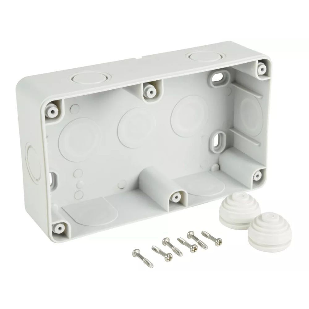 13A Outdoor IP55 Weatherproof 1-Gang Switch & Socket