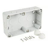 13A Outdoor IP55 Weatherproof 1-Gang Switch & Socket