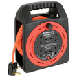 Extension Reel 15m with Thermal Cut Out 4 Gang Enclosed
