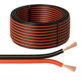 16 Strand Red & Black Speaker Cable in Various Lengths