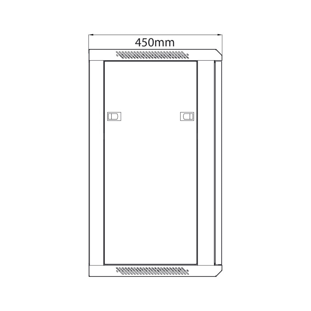 Rack Cabinets with Lockable Front Doors