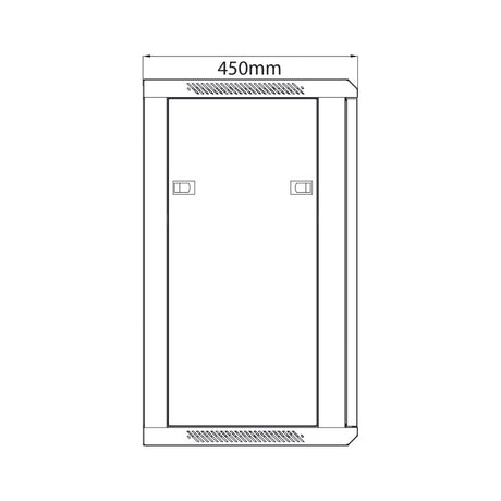 Rack Cabinets with Lockable Front Doors