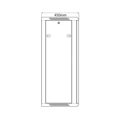 19 Inch Rack Cabinets with Lockable