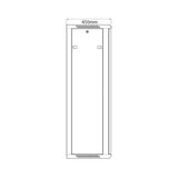 19" Rack Cabinet with Lockable Front Door – 28U – 450mm Depth