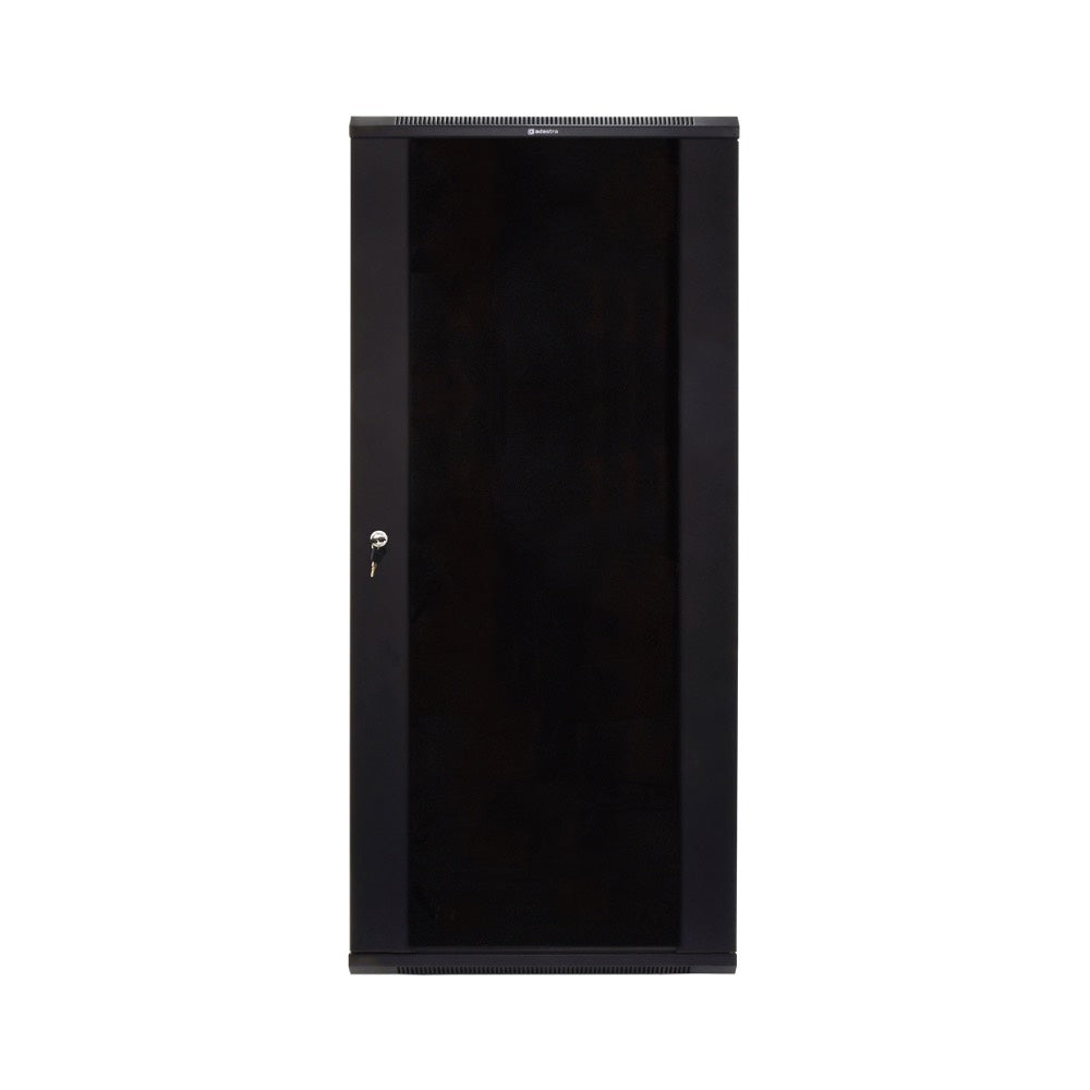 19" Rack Cabinet with Lockable Front Door – 28U – 600mm Depth