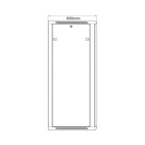 19" Rack Cabinet with Lockable Front Door – 28U – 600mm Depth