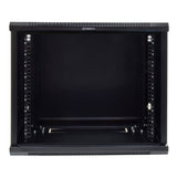 19" Rack Cabinet with Lockable Front Door – 9U – 600mm Depth