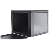 19" Rack Cabinet with Lockable Front Door – 9U – 600mm Depth