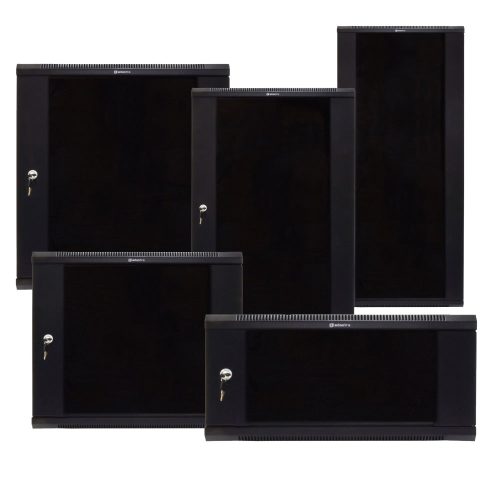 19" Rack Cabinet with Lockable Front Door – 28U – 600mm Depth