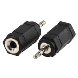 2.5mm Stereo Jack Plug to 3.5mm Stereo Jack Socket Audio Adaptor