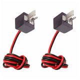 2-Pin Speaker DIN Male Plug Hi-Fi Leads – 300mm (Pair)