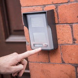 2 Wire Door Phone System with Electric Lock Function & Weatherproof Outdoor Unit