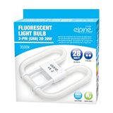 2D Compact Fluorescent Lamp 2-Pin / 4-Pin – 16W 28W 38W – 3500K (Cool White)