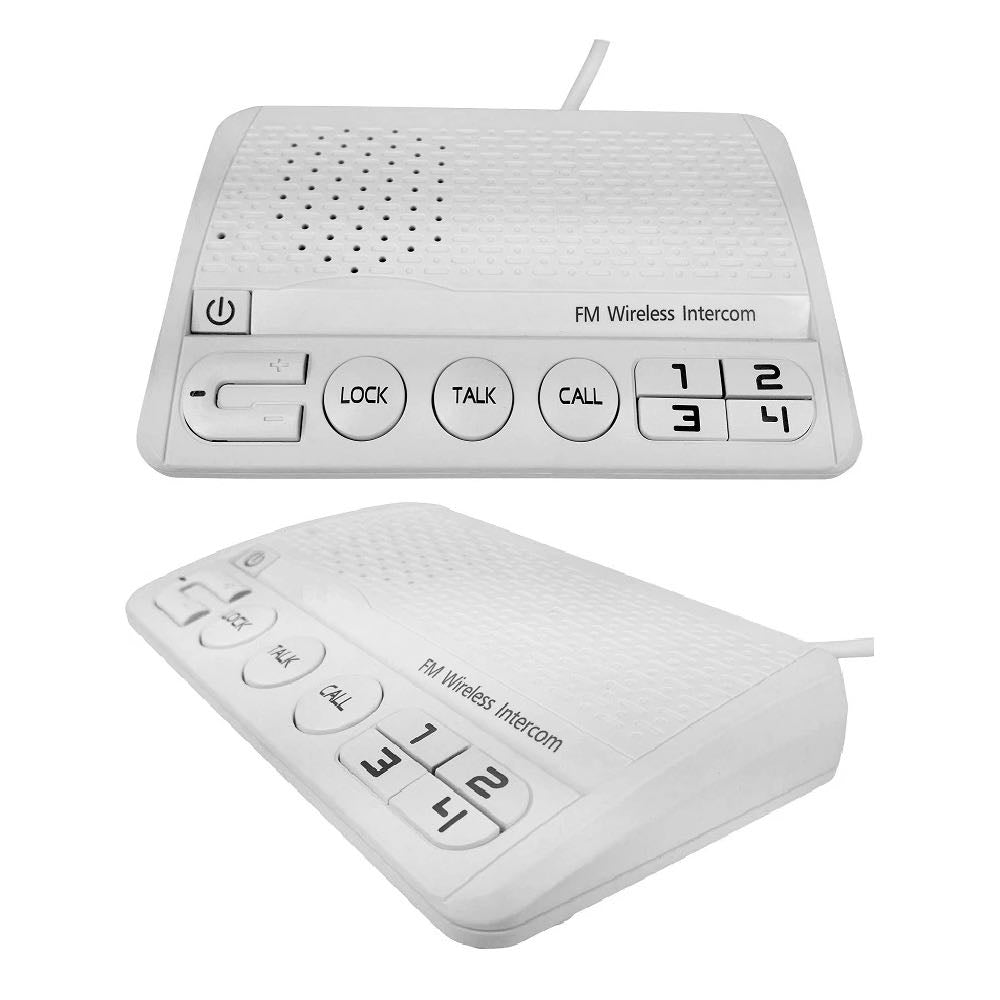 4 Channel Wireless Powerline Intercom System – Available in 2, 3 or 4 Way Options