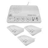 4 Channel Wireless Powerline Intercom System – Available in 2, 3 or 4 Way Options