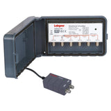 4-Way Masthead UHF Signal Booster Kit with PSU – Weatherproof Installation Kit