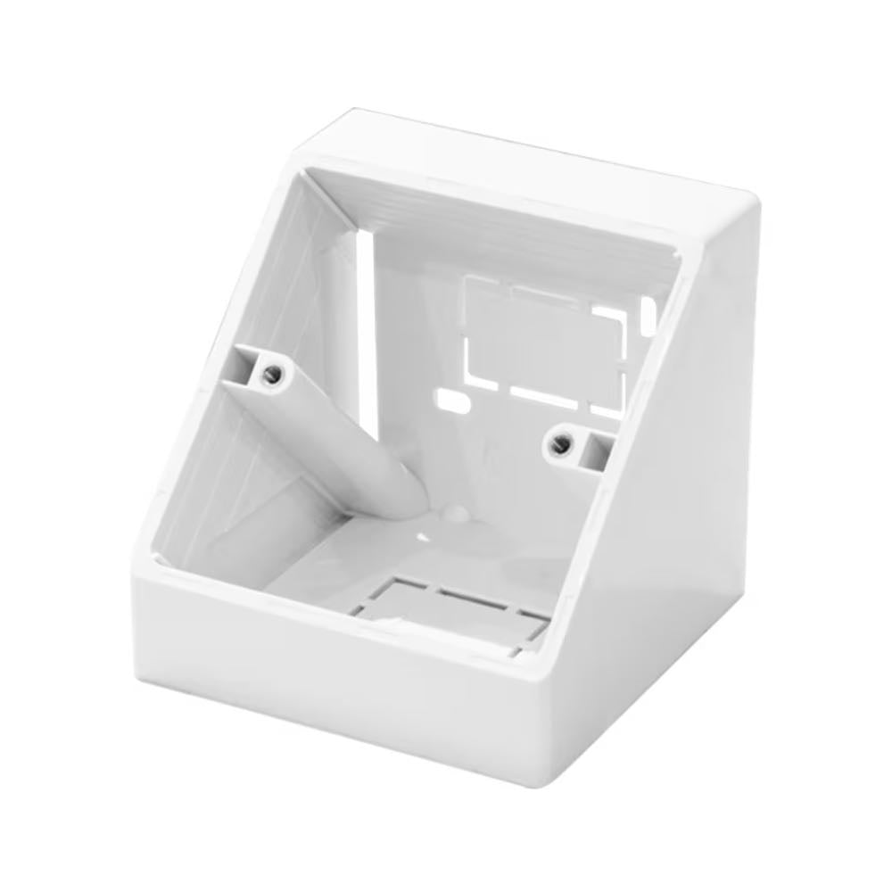 45° Angled Surface Mount Pattress Back Box – 1-Gang / 2-Gang