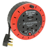 10m 4-Gang Enclosed Extension Reel with Thermal Cut-Out