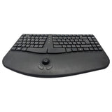 ACCURATUS Contour Ergonomic Split Key USB Multimedia Keyboard with Trackball