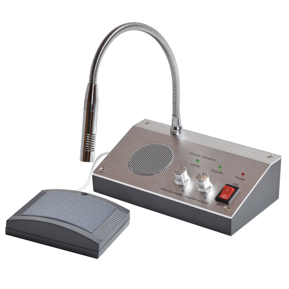 Adastra 2-Way Desktop Intercom for Counters & Reception Screens