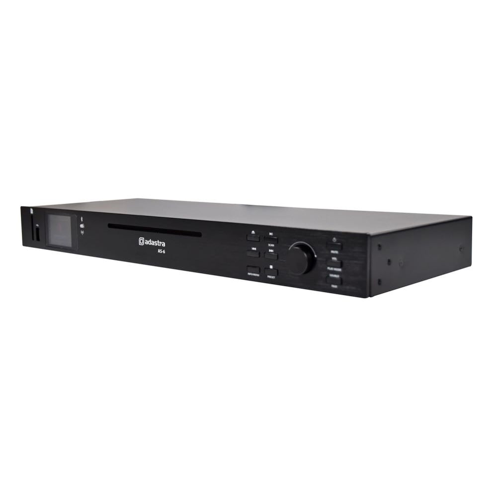 Adastra AS-6 Multi-Format Rack-Mountable Audio Player – CD, USB, DAB+, Bluetooth & More