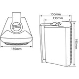 4" Adastra BC Series Stereo Speakers with Wall Brackets - Available in Black or White